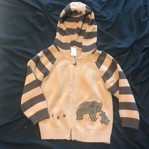 Gymboree Zip Up Sweater 2t